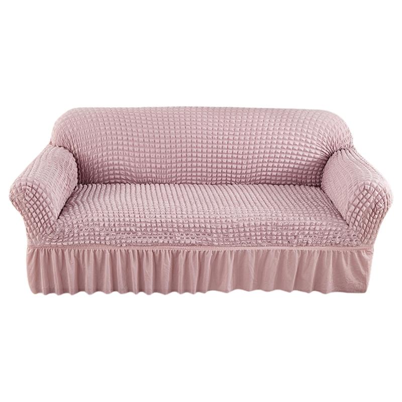 Plaids Seersuckers Sofa Cover for Living Room Stretch Sofa Slipcover for Home Armchair Cover 3 Seats Corner Couch Cover