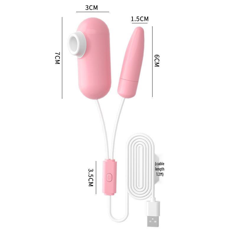 Estimulador Clitoriano Lailo Pequeña Concha Marina y Caballito de Mar - Vibrador Erótico para Adultos para Mujeres y Hombres.