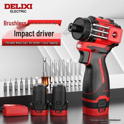 Cordless Brushless Impact Driver Drill CN Plug (adapter Included)