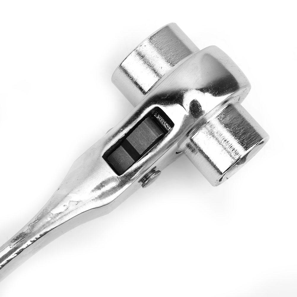 Ratchet Wrench Chrome Vanadium Steel Double Using Hand Home Repairing Tool 1922mm