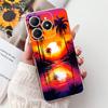 4G Clear For Realme Note 60 Case RMX3933 Luxury Butterfly Love Flowers Cool Lion Painted Phone Case For Realme Note 60X RMX3938