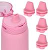 4pcs Silicones Spouts Mouthpieces Heat Resistant Water Bottles Mouthpieces Part  Travel Water Bottles  Accessory