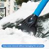 Car Windshield Snow Shovel Snow Scraper Defrosting Scraper For Ice Scraper For Winter Car Glass Scraper Snow Maintenance Tool