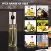 100ml Oil Sprayer Bottle For Cooking, Food-grade Olive Oil Glass Sprayer Mister Fit Salad BBQ Kitchen Essentials Baking Roasting