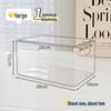 Transparent Acrylic Desktop Storage Box with Handle