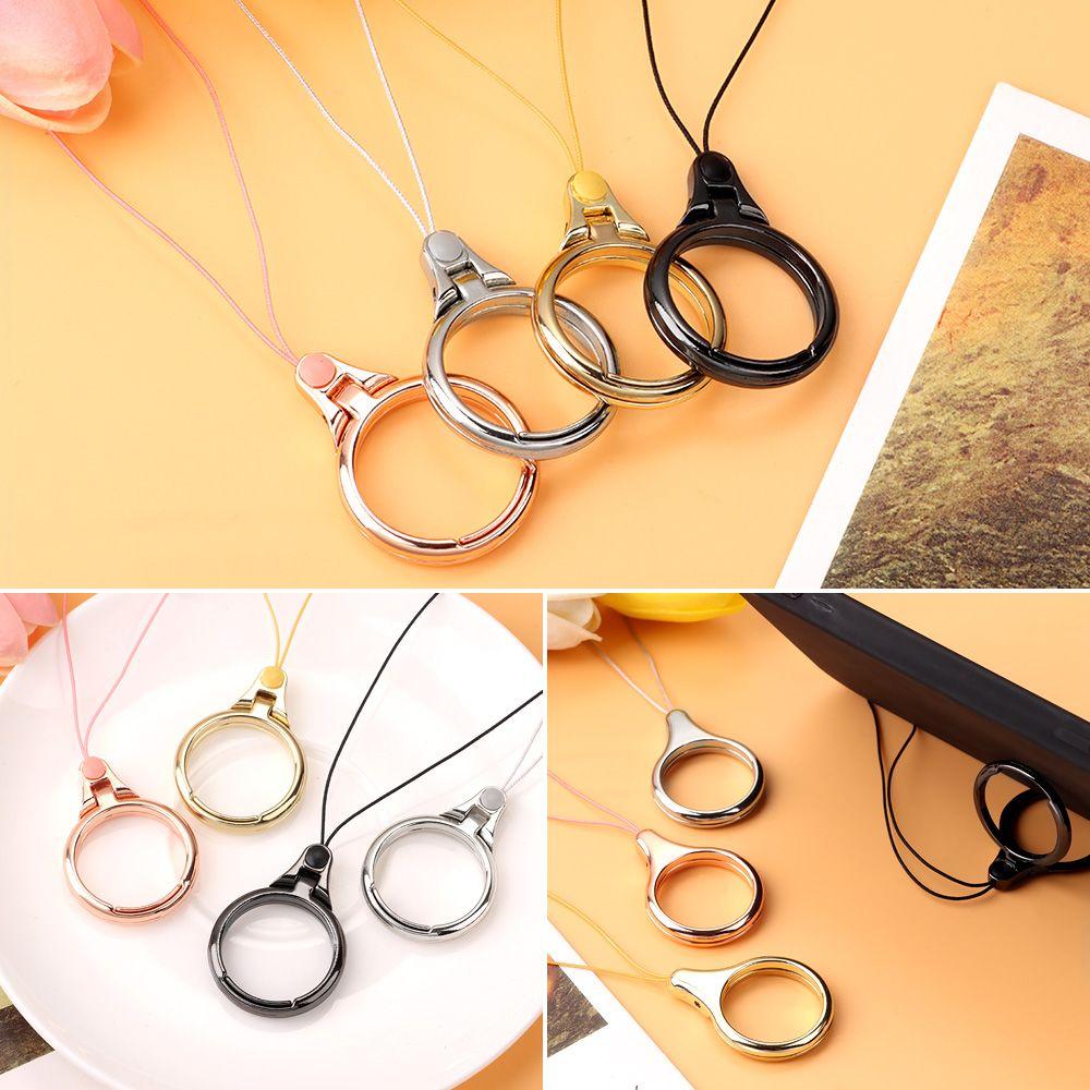 Lanyard Multifuncțional Universal 2 în 1 cu Inel Suport deget pentru Telefon Mobil
