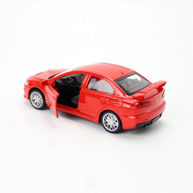 1:41 Ölçek Lancer Ex Alaşım Geri Çekmeli Oyuncak Araba Modeli Araçlar