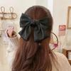 Big Hair Bow Ties Hair Clips Satin Two Layer Butterfly Bow For Women Bowknot Hairpins Trendy Girls Hair Accessories Barrettes