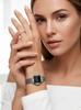 Gedi Elegant Mesh Strap Women's Quartz Watch with Faceted Diamond Markers, Waterproof and Versatile for Everyday Wear.