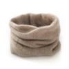 Women's 100% Pure Cashmere Hollow Design Neck Warmer - Solid Color, Early Autumn Style, Outdoor Cold Protection, Knitted Gaiter.
