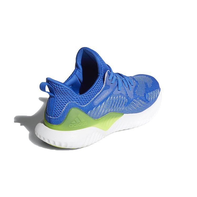 adidas Alphabounce Beyond J Aero Blue Kinder Sneaker Schuhwerk-Weiß DB1410