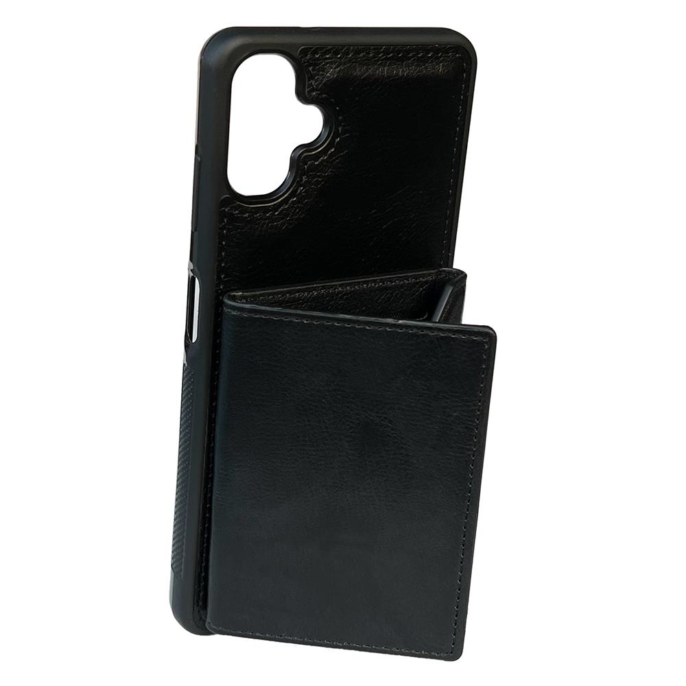 For Samsung Galaxy A06 5G/A06 4G Case Card Bag Kickstand TPU+PU Phone Cover