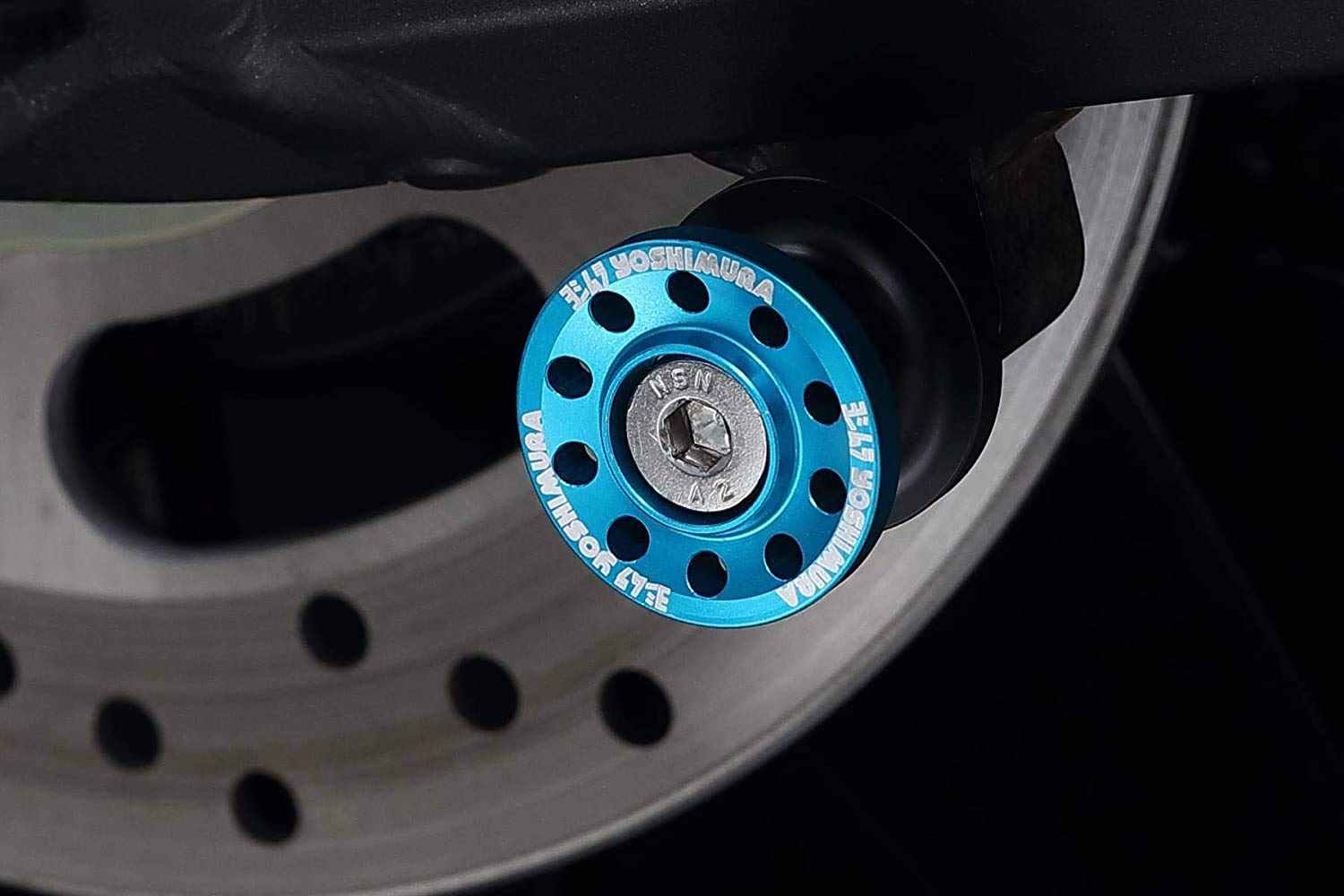 

Yoshimura High Line M8 Rear Stand Bracket Set for Ninja (Blue) ZX-25R (Product Code 584-235-2000)