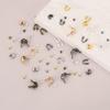 600pcs/Box 6 Styles Brass Tube Crimp Beads Tips Knot Covers Wire Guardians Protectors End Bead for DIY Jewelry Making Supplies