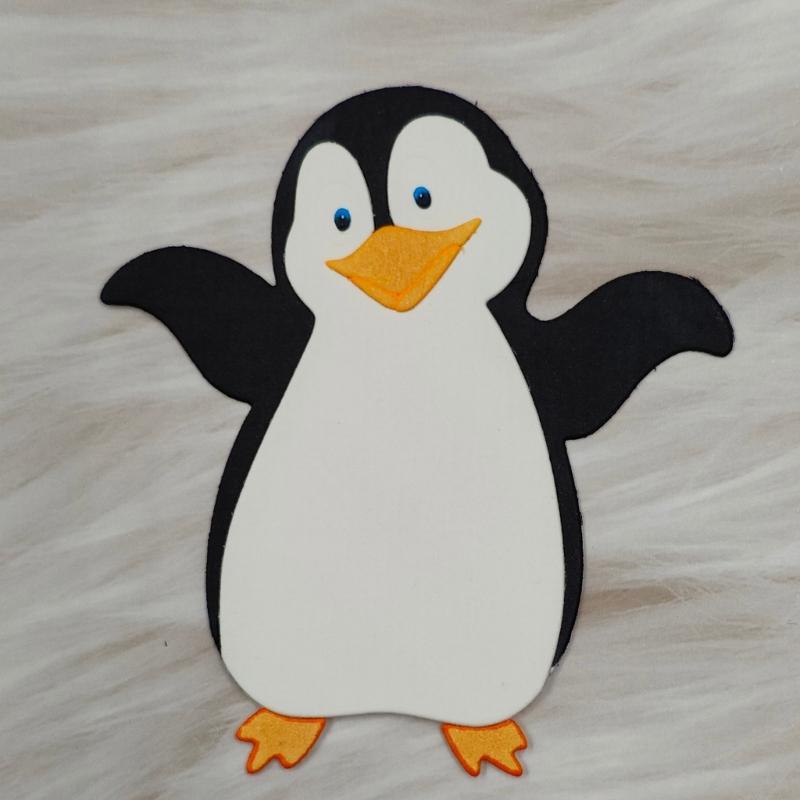 Penguin Metal Cutting Dies Handmade Crafts DIY Scrapbooking Embossing Supplies for Children Girl Boys Handmade