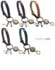 Reel Key Tochigi Leather Made in with Tochigi Reel and Double Antique Color Loop Type Keychain [highstyle] Keychain, Japan, Leather, Key, Hooks,
