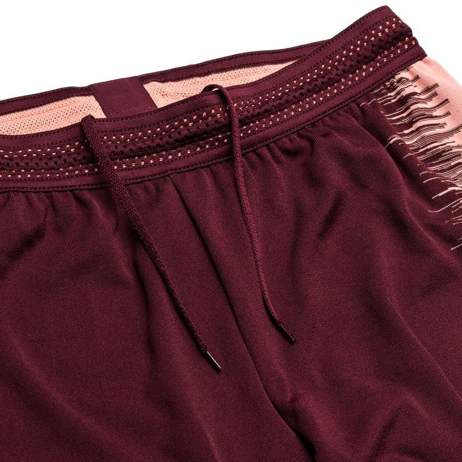 Nike Vaporknit Barcelona Club Player Edition Football Training Series Logo Print Straight Leg Comfortable Sports Pants Men Pants Burgundy 894195-669