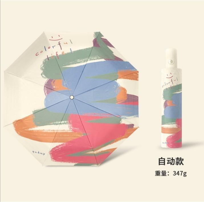 Stylish Umbrella Sun For Women With Auto Open And Close And High Protection Uv
