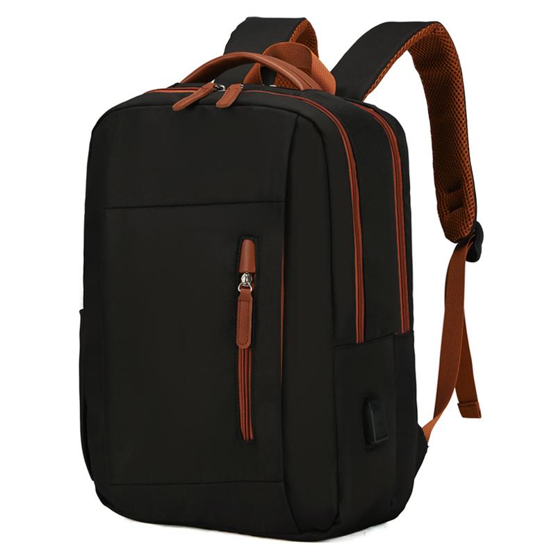 Unisex Large Capacity Laptop Backpack – Waterproof Nylon Travel School Bag for Students & Commuters