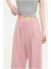 Women's Tencel Blue Wide-Leg Jeans - Summer 2026 Collection, Loose, Slimming, and Drape Fit