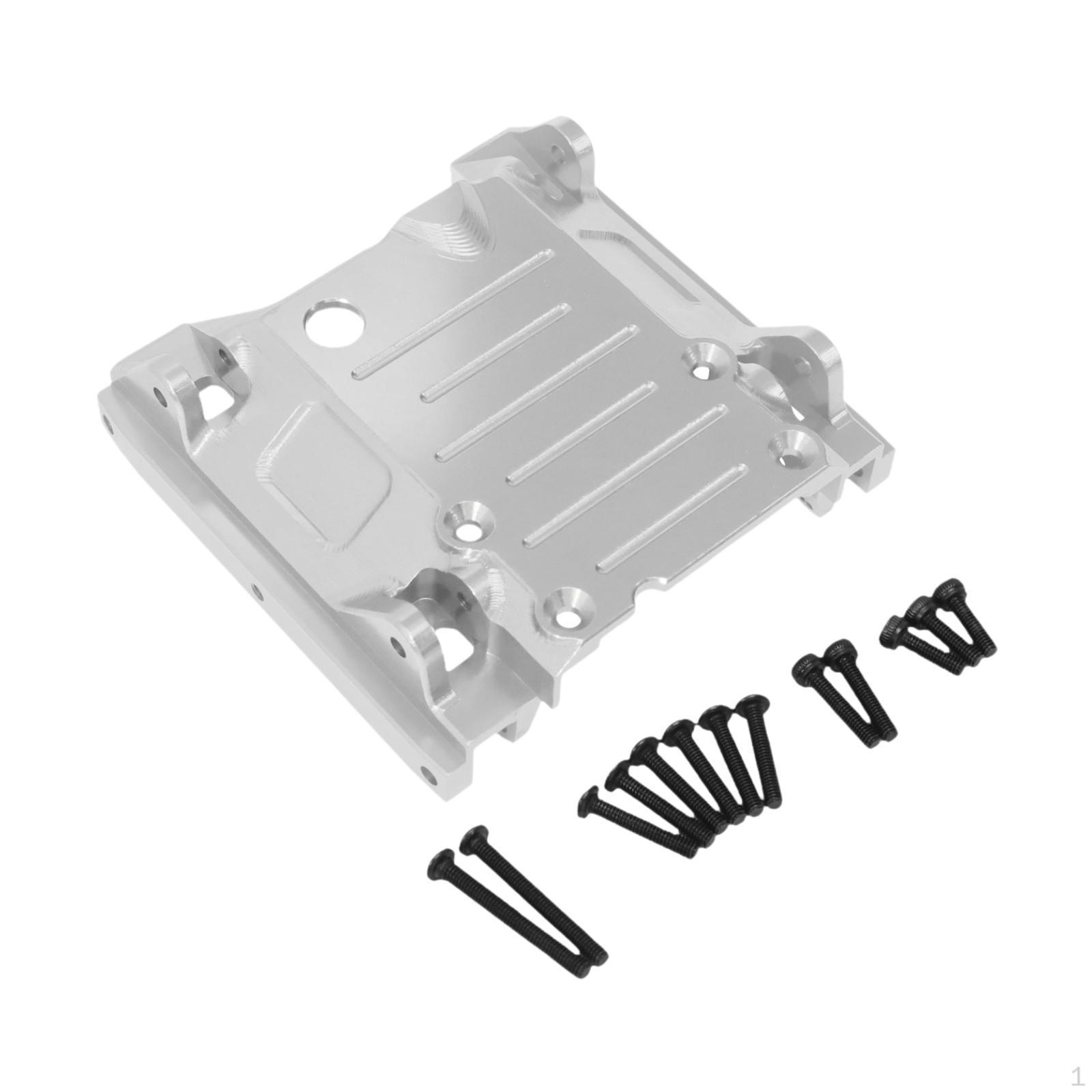 

Gearbox Base Aluminum Alloy DIY Modified Upgrade Part Transmission Mount for H12Y 1/12 RC срібний