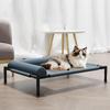 Elevated Cooling Dog Bed Outdoor Raised Cat Bed Pet Washable Raised Bed Hammock Cat Bed for Cats Dogs Breathable Colth Bed