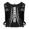 Vest Style Hydration Backpack Breathable Trail Running Backpack Reflective Running Bag  Hiking