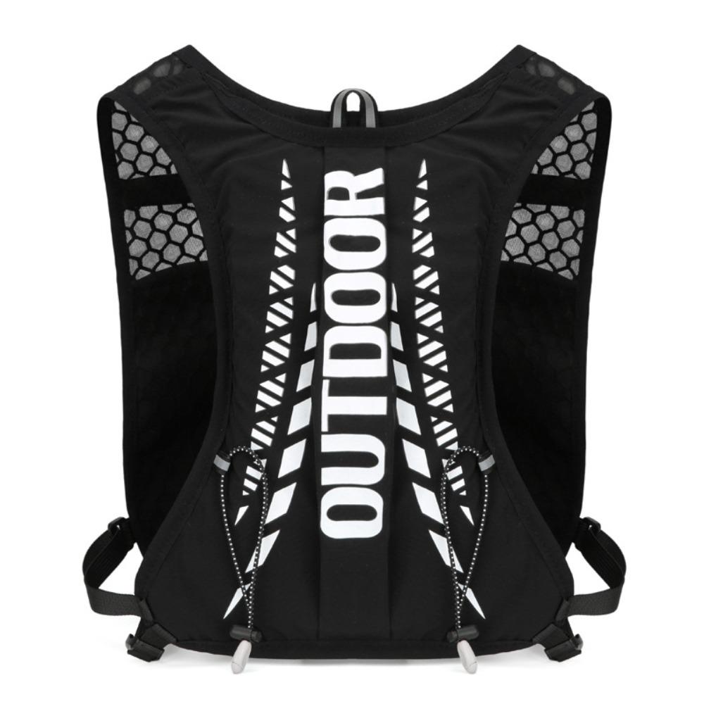 Vest Style Hydration Backpack Breathable Trail Running Backpack Reflective Running Bag  Hiking