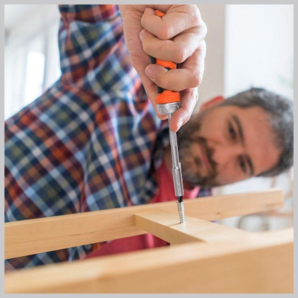 Built-in Magnet Screwdriver Set Cross Shaped Multifunctional Screwdriver Screw Removal