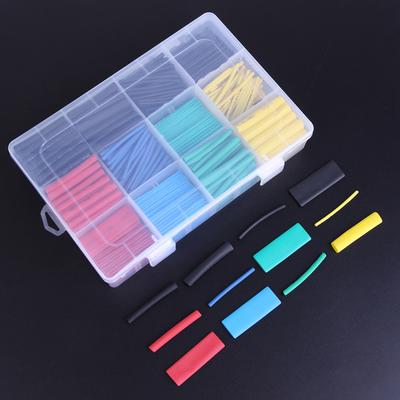 530Pcs Heat Shrink Tubing Insulation Shrinkable Tube 2:1 Wire Cable Sleeve Kit