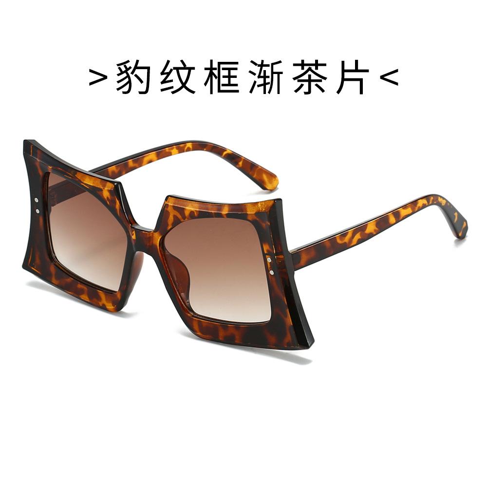 Trendy Butterfly Sunglasses for Women Men Bold Square Frames Hip Hop Style Unique Fashion Shades
