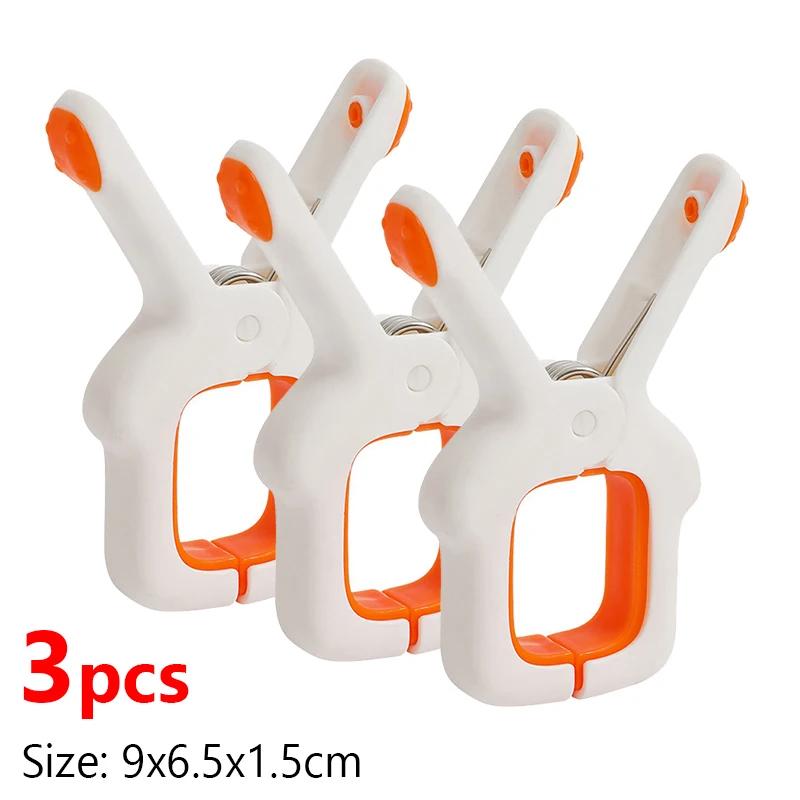Beach Towel Clips Multifunctional Plastic Anti-Slip Fixed Clamps For Clothes Quilt Windproof Hanging Pegs Household Drying Clip