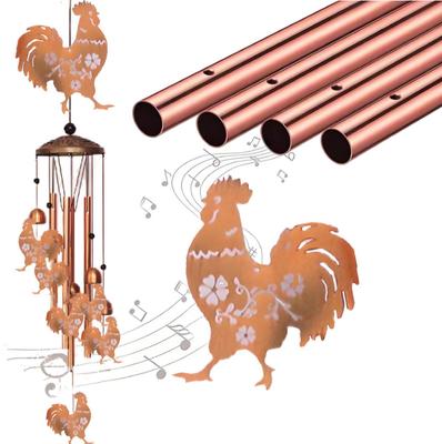 Retro Metal Bell Home Courtyard Decorative Aluminum Pipe Wind Chime Pendant Hanging Wind Chime Decor Charming Charming Gift