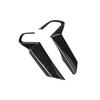 2Pc Carbon Fiber Interior Steering Wheel Trim Cover For Honda Accord 2008-2012