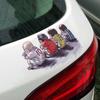 Cartoon Character Car Decals Football Decal Water-Repellent Vinyl Decals For Automobile Hood Bumper Trunk Lid Decor Car Accessories