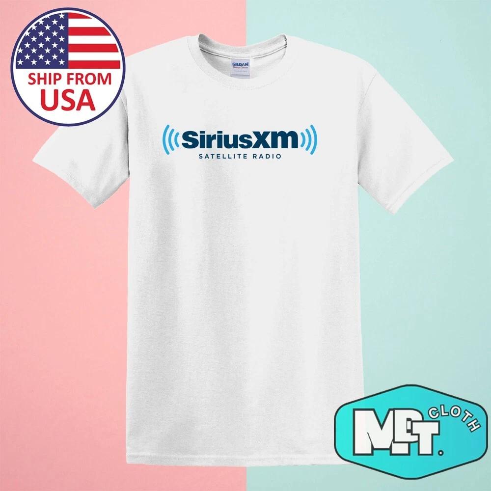 Sirius XM Satellite Radio Men s White Size S-5XL 4XL