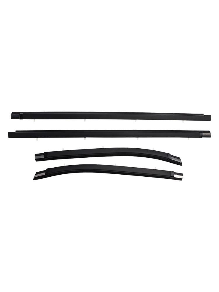 4pcs Front Door Window Belt Weatherstrip For Toyota Tacoma 2000-2004