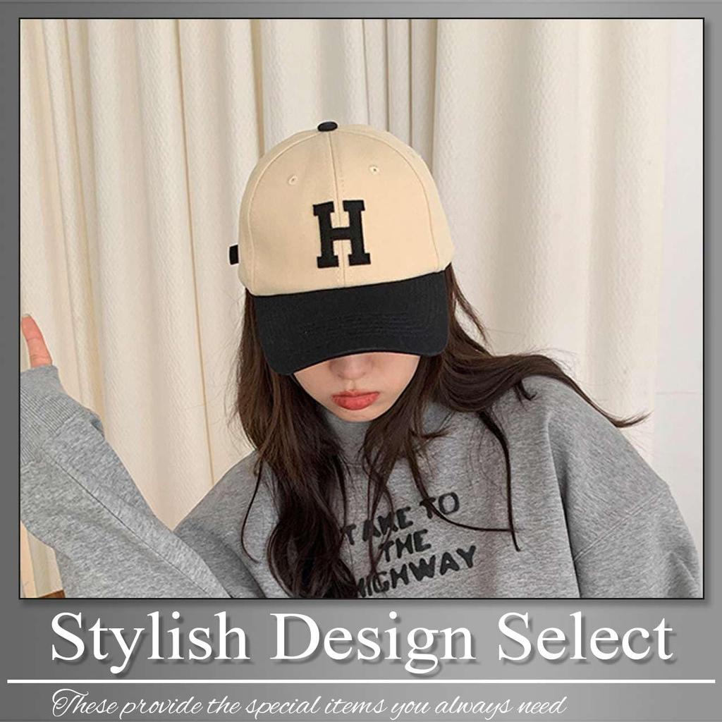 English CAP941 [Buzz Selection] Cap, Hat, Logo, Lettering, Natural, Stylish, Fashionable, Women's & Men's, (Khaki)