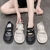 Retro Single Shoes Women's 2025 Summer New Mesh Breathable Hole Shoes Comfortable One Pedal Pregnant Women Bag Head Sandals