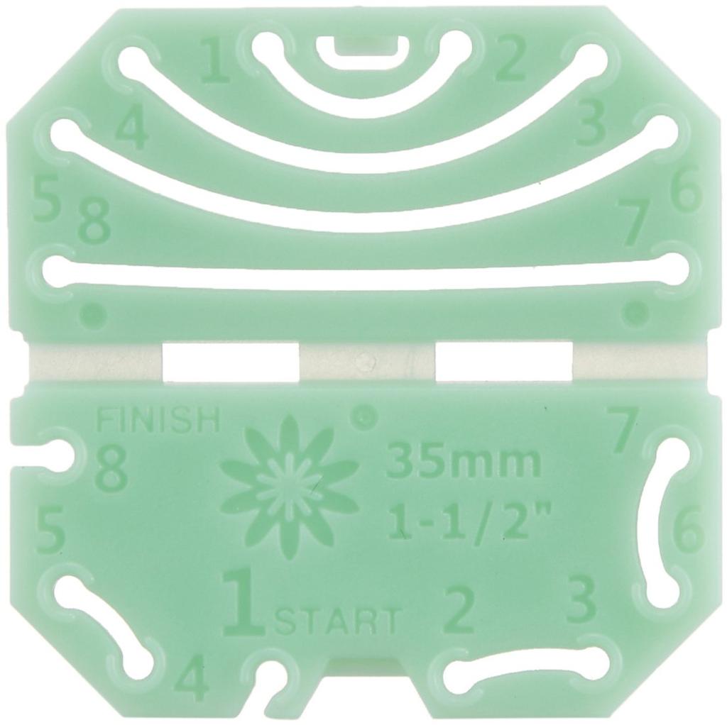 Clover Tsumami Zaiku Plate Sword Knob SS 57-458