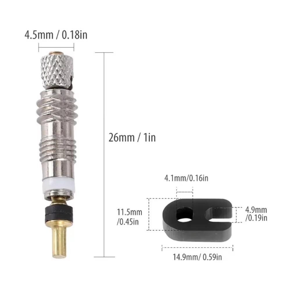 11Pcs Durable Bicycle Valve Core Remover Brass Valve Core Tool New Bike Valve Remover Tool  MTB Bike