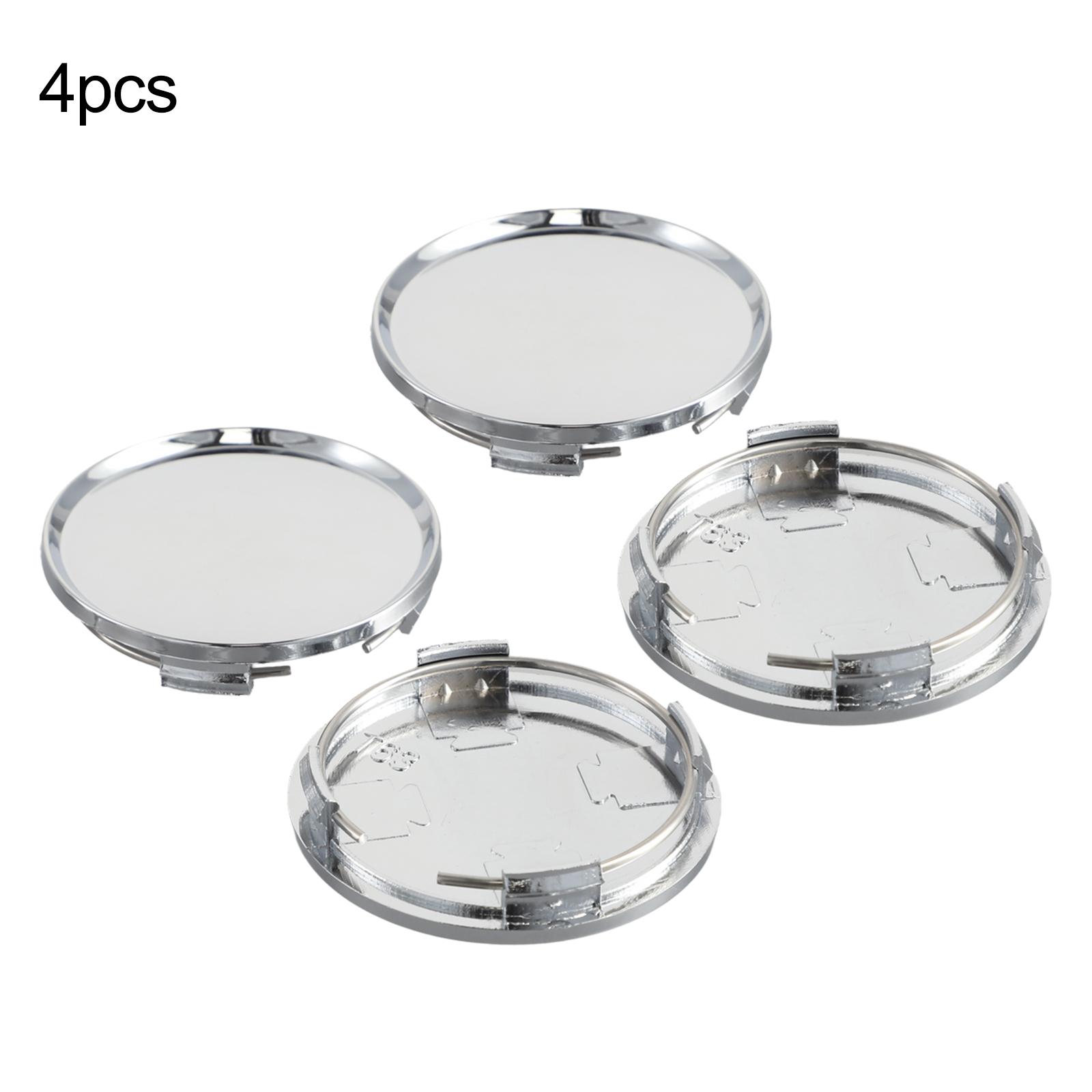 New Wheel Center Cap Car Accessories 63mm ABS Plastic Black/Silver High-quality Materials High-strength For Car серебряный