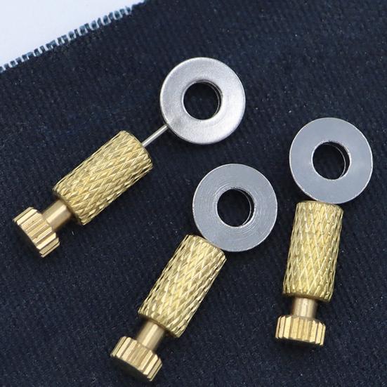 6ks Polohovací jehla z umělé kůže Kovová jehla pro těžký provoz Jehla z umělé kůže Udělej si sám šicí šicí špendlík z umělé kůže