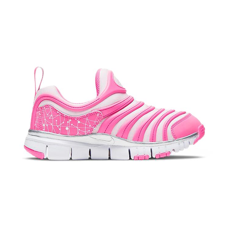 New Nike Dynamo Free Low Top Sports Casual Shoes Pink White Children Aged 3 7 Years Old DC3272-606