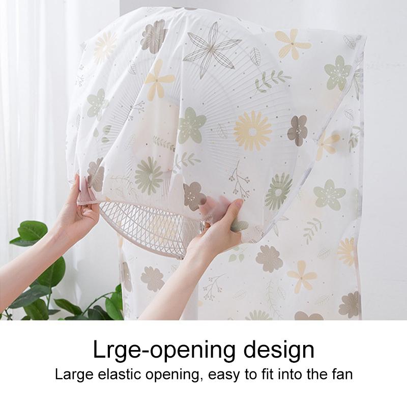 1 Stück Aufbewahrungshülle Tragbar PEVA Universell Rund Staubdicht Elektrischer Ventilator Staubschutz Wasserdicht Rundumschutz Haushalt