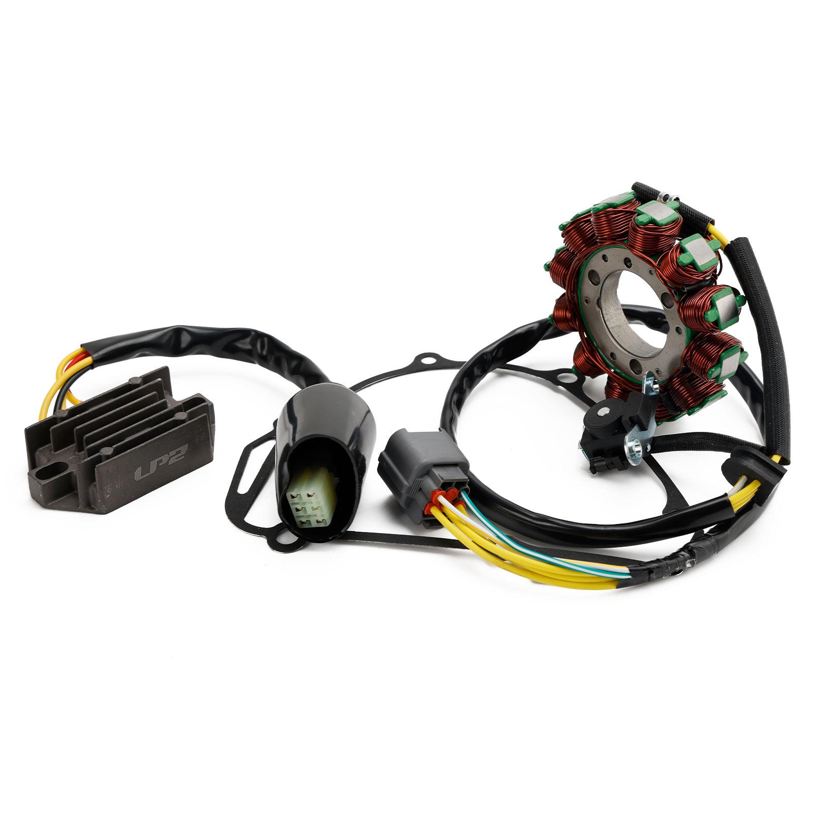 

Generator Stator Regulator Rectifier & Gasket For Kawasaki KX250F 2013-2016