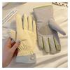 Cute Cycling Gloves Women's Warm and Cold-proof, Piled and Thickened Outdoor Skiing and Cold-proof New Models