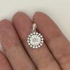 2 Carat Sunflower Moissanite Choker - S925 Sterling Silver Women's Necklace