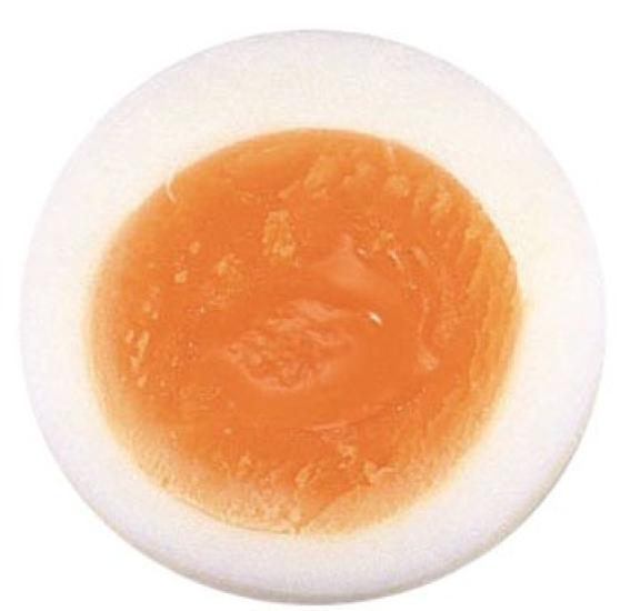 Akebono Boiled Egg Cooker for 2 Eggs Japanese Made Microwave Egg Boiler, White (RE-277)