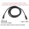 PD2.0 3.0 PD100W Type-C To DC5525 Male Charger Cable for Wireless Router (20V) N